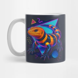 Retro Neon Peters Banded Skink Mug